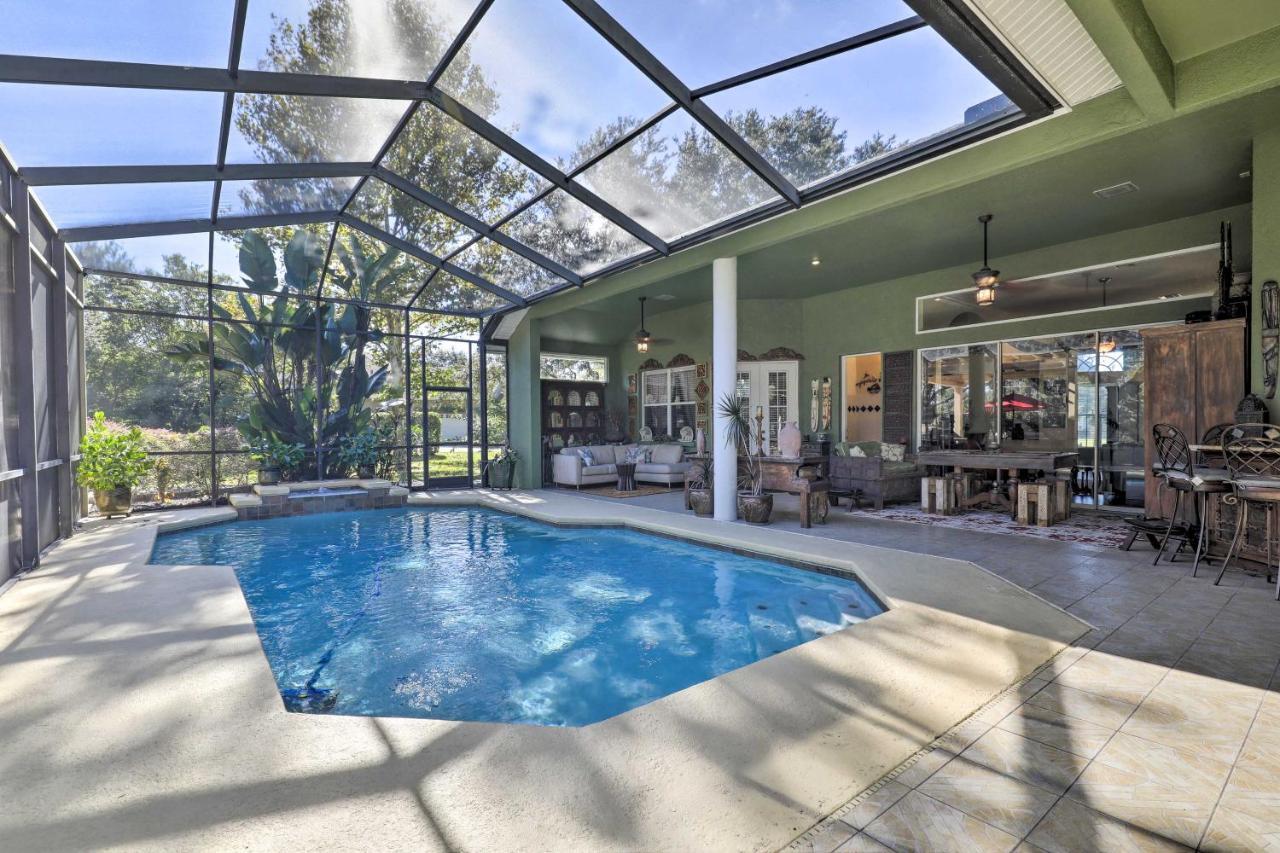 Luxurious Home With Private Pool And Lanai Near Tampa! Odessa Exterior photo